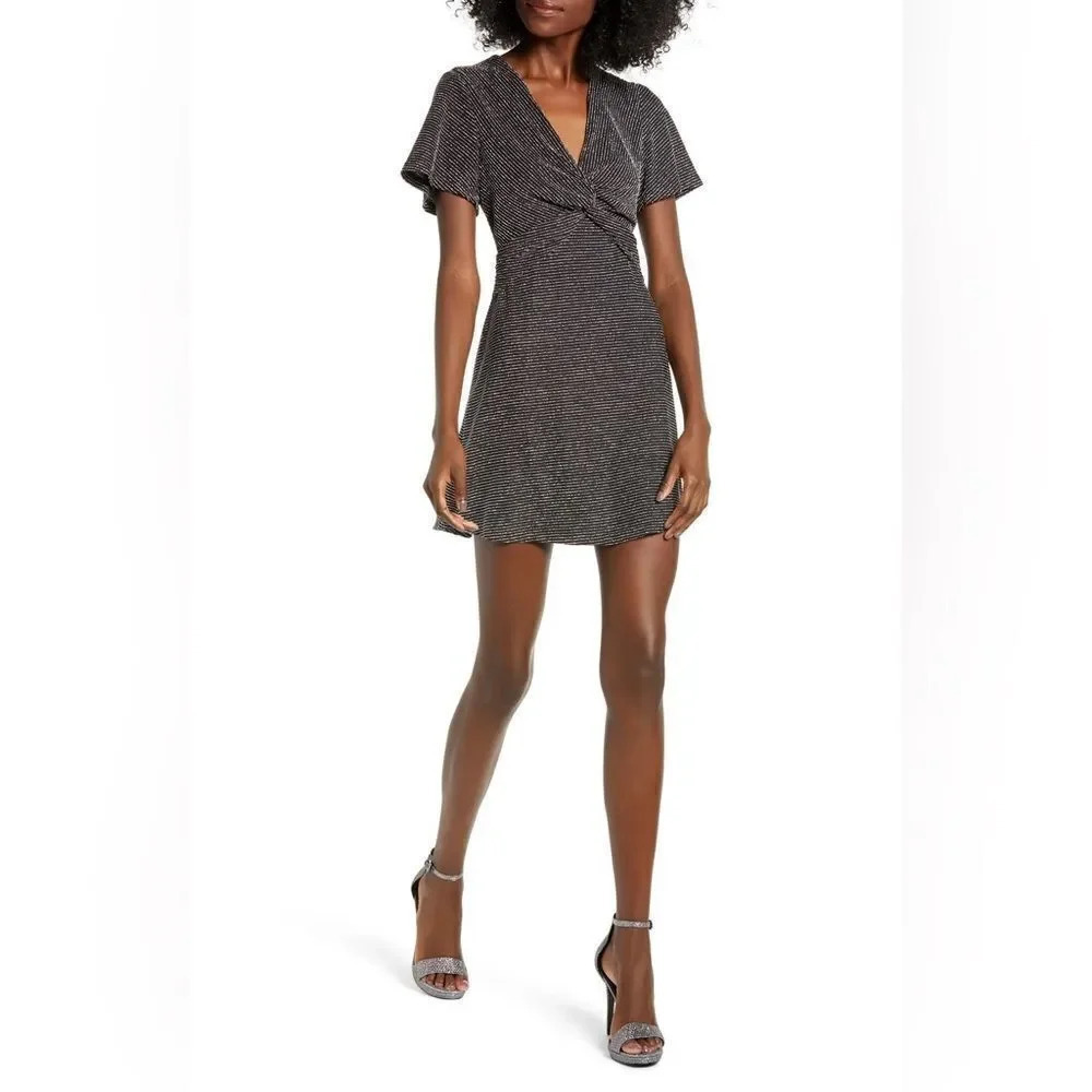 All in favor shimmer dress